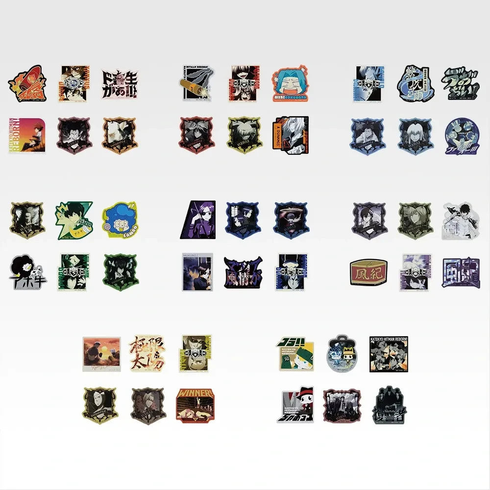 Ichiban Kuji REBORN J Prize Sticker Set Complete1