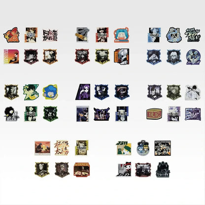 Ichiban Kuji REBORN J Prize Sticker Set Complete1