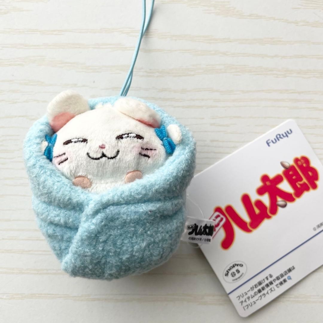 # Hamtaro Swaddle Mascot Ribbonchan (7cm)0