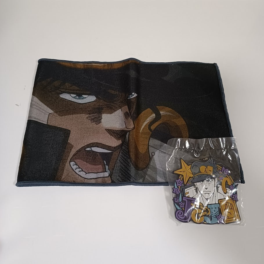 Ichiban Kuji JoJo's Bizarre Adventure Towel Rubber Charm Jotaro Kujo K41200