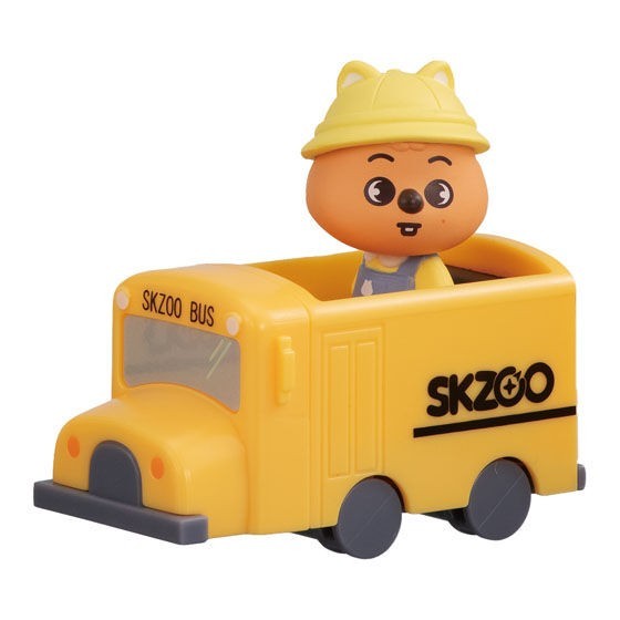 # Capsule toy SKZOO School Bus Figure HAN QUOKKA0