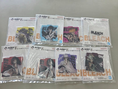 # Ichiban Kuji Bleach Acrylic Stand  Kurosaki Ichigo Kuchiki Logo Set of 80