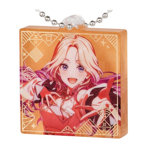 # Capsule Toy Gakuen Idolmaster Acrylic Block Charm  Sena0
