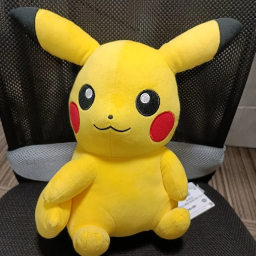 Pokemon Mofugutto Look at the Tail  Pikachu Plush Toy0