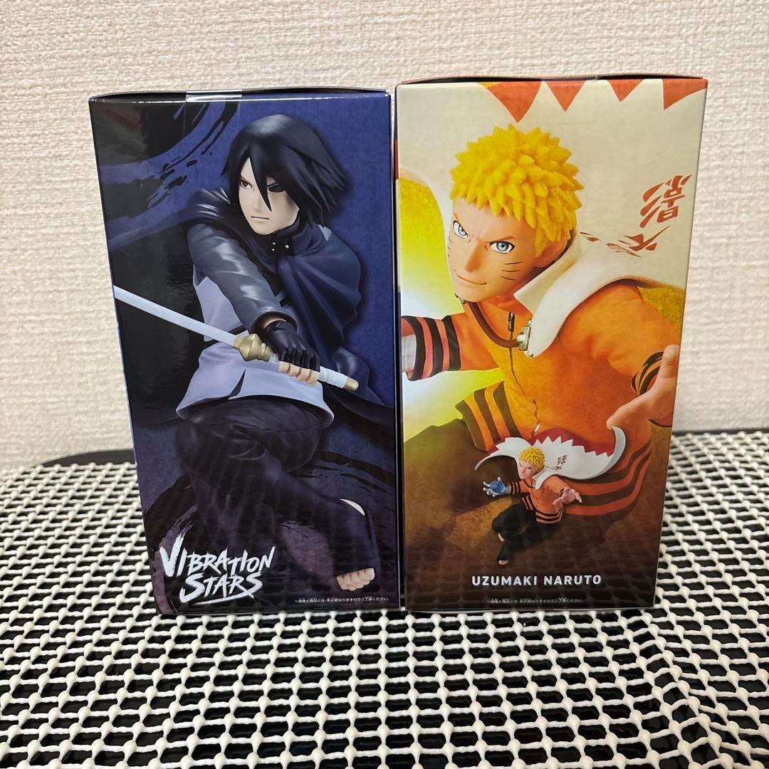 BORUTO NARUTO  VIBRATION STARS Naruto Sasuke Figure set 1