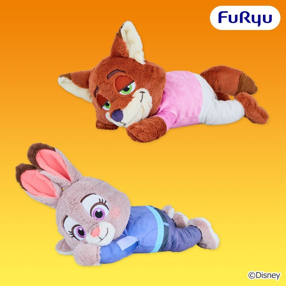 # Zootopia 2 Floppy Big Plush Toy Nick Wilde Judy set of 2 39cm0