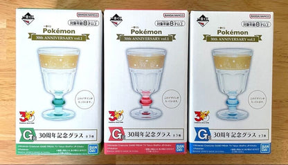 # Ichiban Kuji Pokemon G Prize 30th Anniversary Glasses Set of 32
