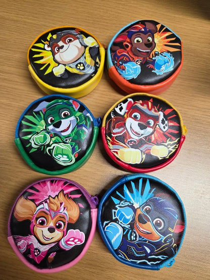 # Paw Patrol Coin Purse Wallet  Set of 6  Prize Item0