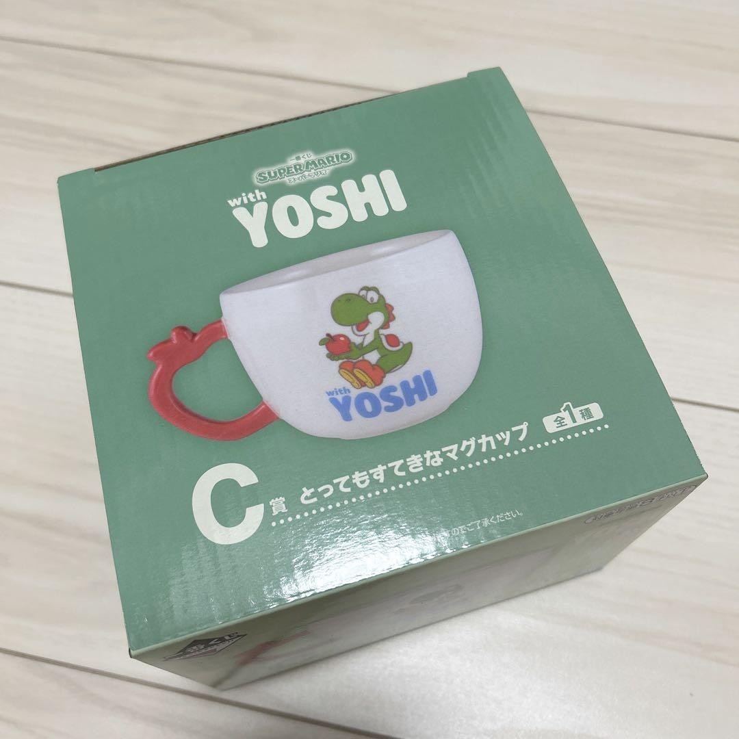 # Ichiban Kuji Super Mario with YOSHI Prize C Mug1