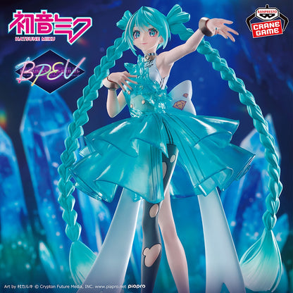 Hatsune Miku BANPRESTO EVOLVE Clearluxe EmeraldGem Figure0