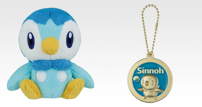 # Ichiban Kuji Pokemon 30th Anniversary Plush Metal Charm Set of 2 Piplup0