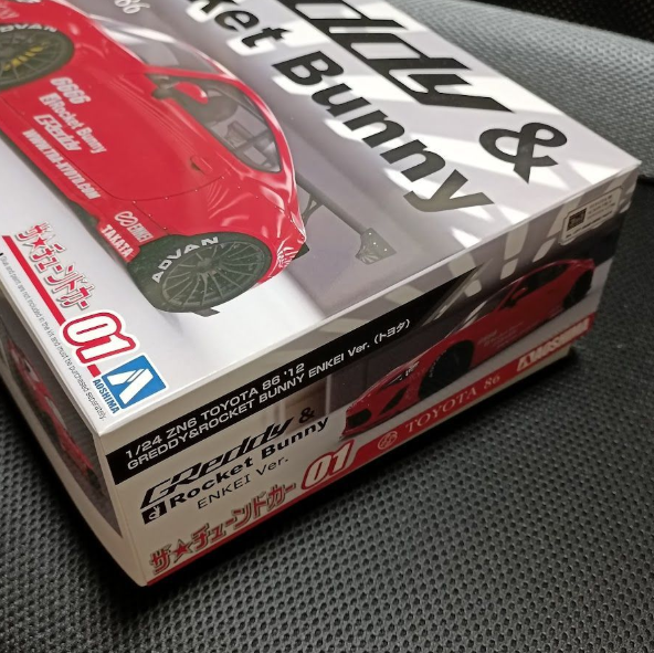 The Tuned Car No. 1 1/24 ZN6 TOYOTA 86 ’12 GREDDY & ROCKET BUNNY ENKEI Ver.2