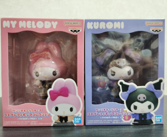 # Sanrio Characters Cosplay Figure Collection My Melody Kuromi Set of 21
