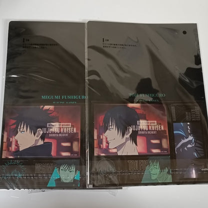 Ichibankuji Jujutsu Kaisen Acrylic Board Towel Clear File Megumi Fushiguro Z30441
