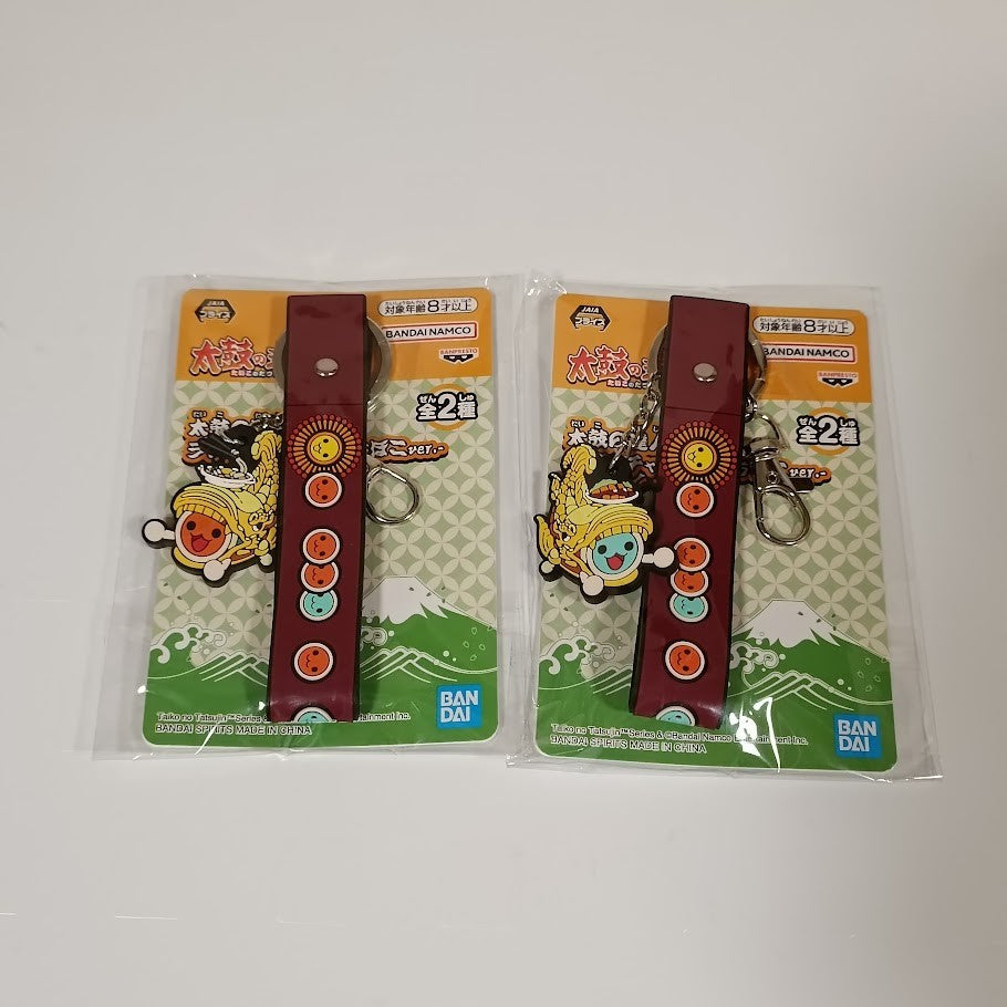 Taiko no Tatsujin Rubber Charm Shachihoko Back of 2 Z30480