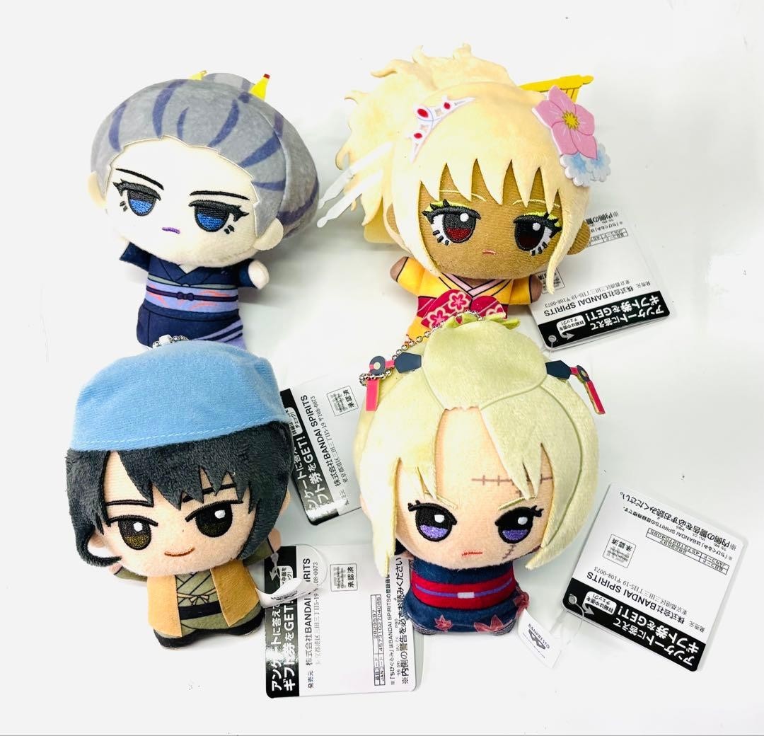 Gintama: The Movie Yoshiwara in Flames Chibigurumi Plush Toy Vol.2 11cm Set of 40