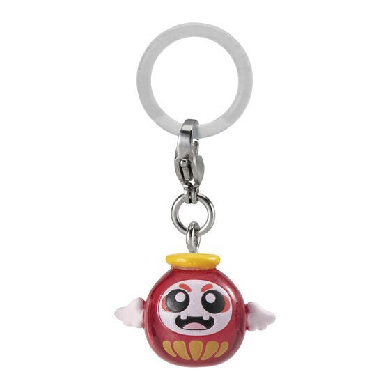 # Capsule toy CRAZY RACCOON mejirushi accessory Daruma is god0
