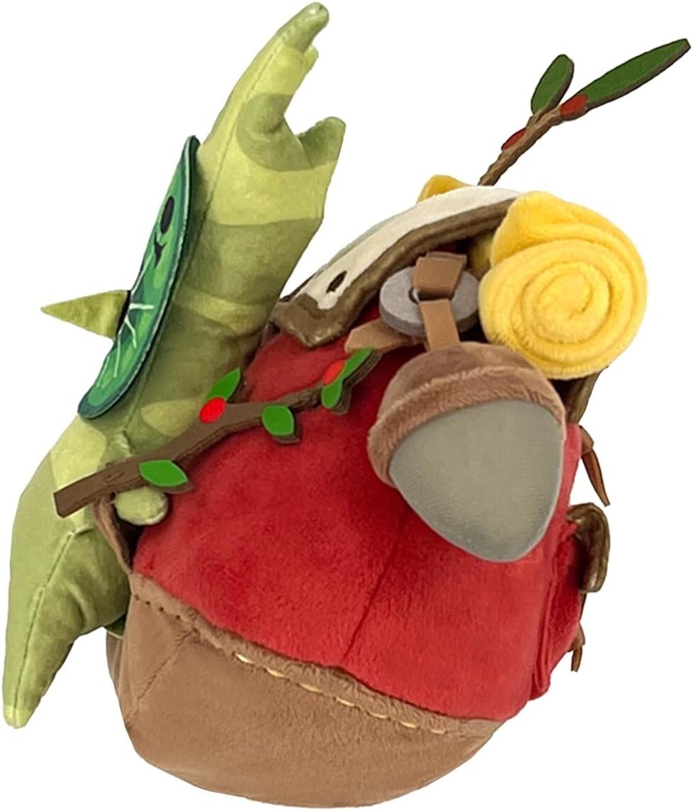 The Legend of Zelda Tears of the Kingdom Travel Korok Red B ver Plush toy2