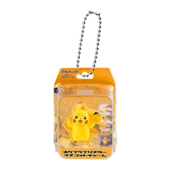 # Capsule toy pokemo Pokepla Blister Mascot Charm Pikachu0