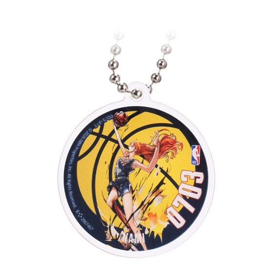 # Capsule Toy ONE PIECE x NBA Capsule Acrylic Charm Nami0