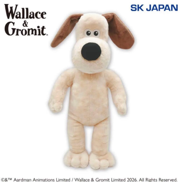 # Gromit Plush Toy Wallace and Gromit BIG Plush Toy H50 x W17 x D22cm0