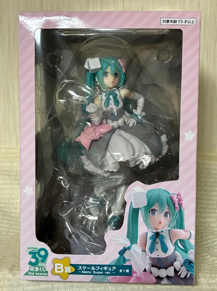 Hatsune Miku Commemorative Lottery Prize B Scale Figure0