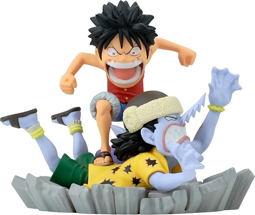 One Piece World Collectable Figure Log Stories Monkey D. Luffy VS Arlong0