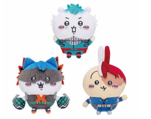 My Hero Academia Chiikawa Super Fluffy Plush Toy Set of 30