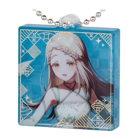 # Capsule Toy Gakuen Idolmaster Acrylic Block Charm - Shinosawa Hiro0