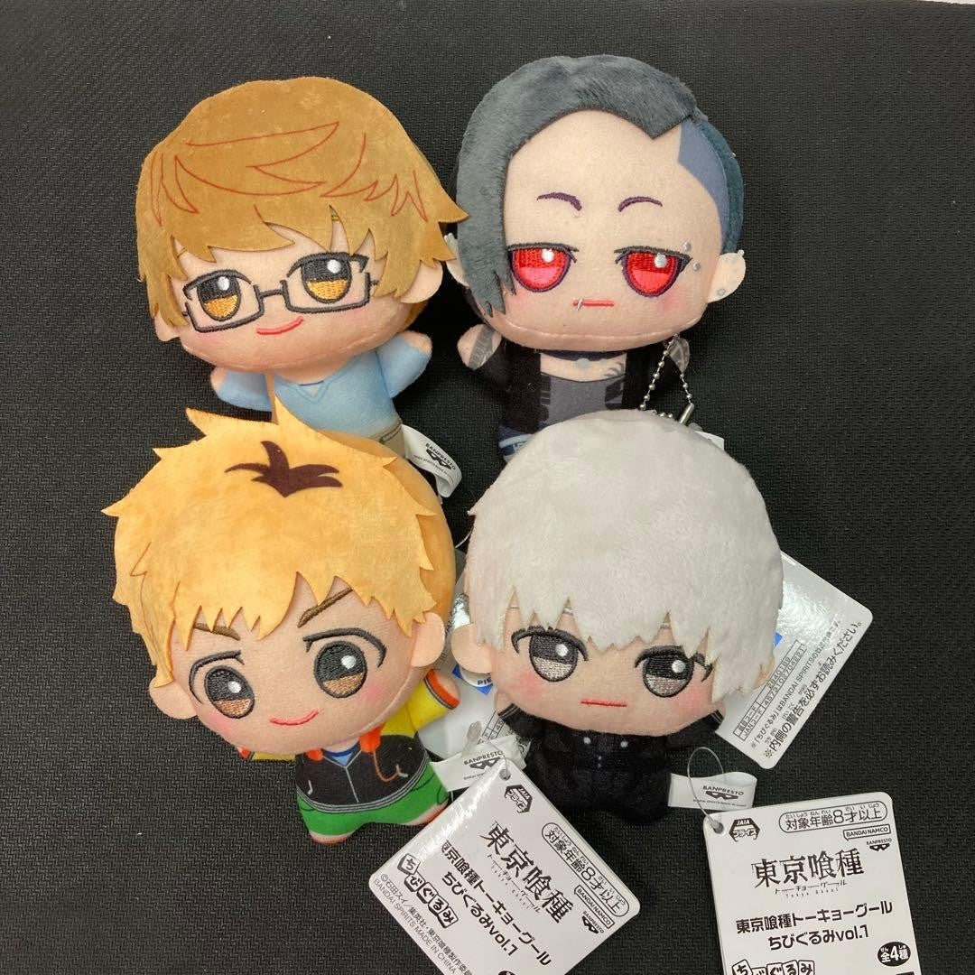 Tokyo Ghoul Chibigurumi Plush Toy Vol.1 11cm Complete Set0