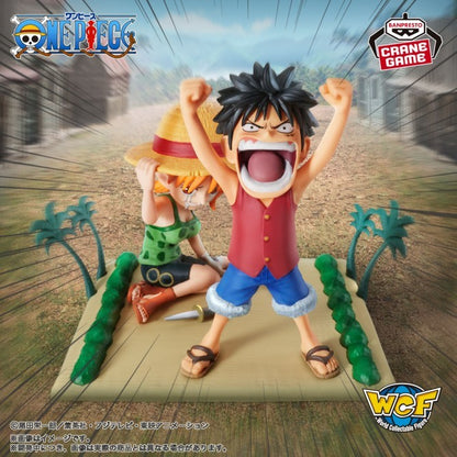 One Piece World Collectable Figures Luffy & Nami0