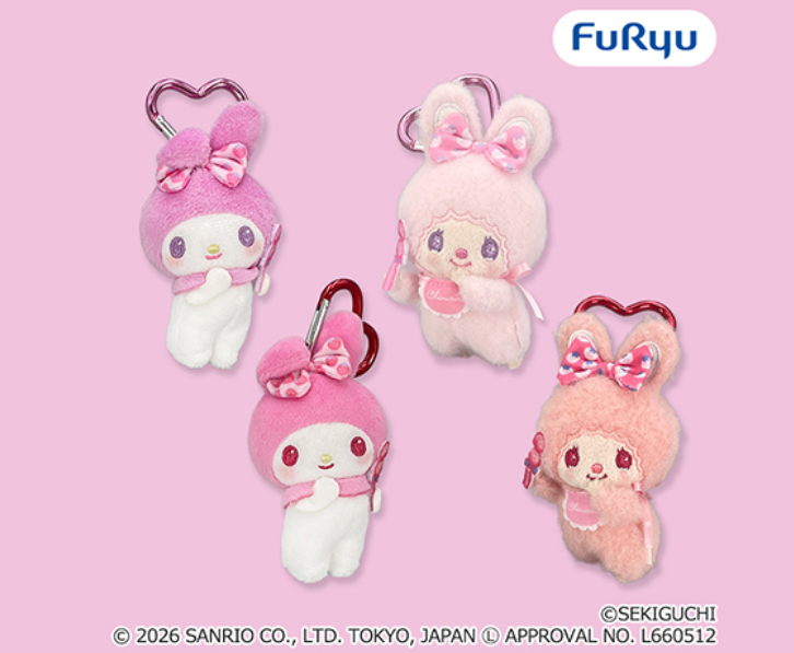 # Chimutan My Melody Matching Strawberry Ribbon Mascot1