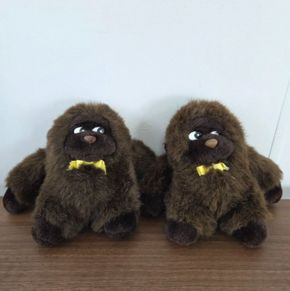 [Used] [Stained] Gorilla plush toy Retro set of 20