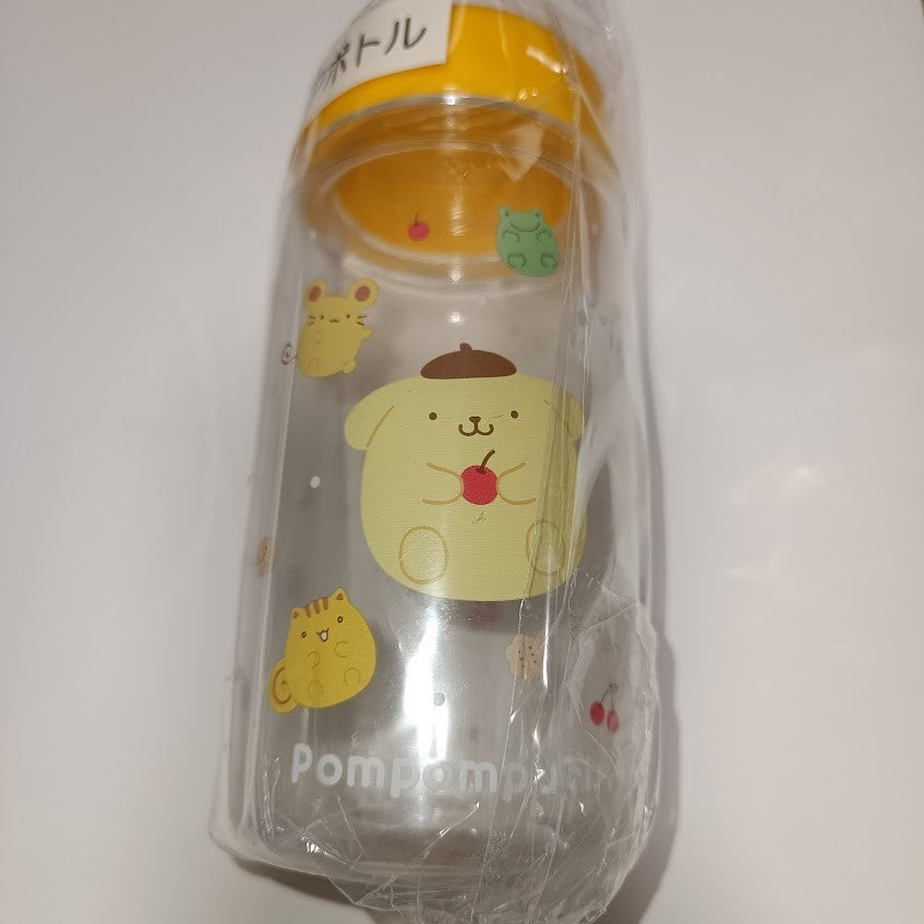 Sanrio Pompompurin Clear Bottle0