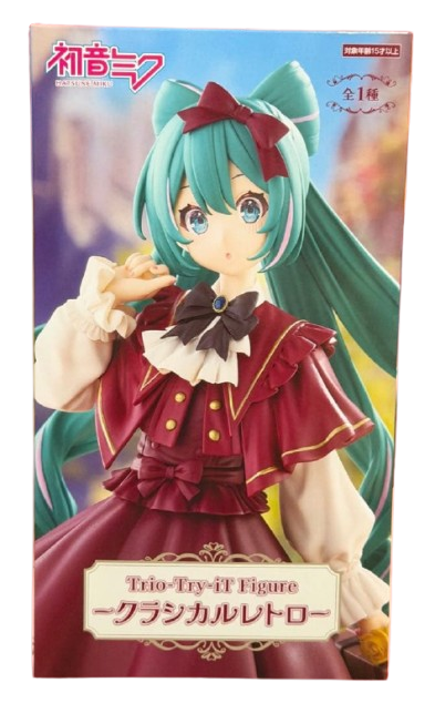 Hatsune Miku Figure Set Zaku Classical Lavender Steeet Rody Made New2