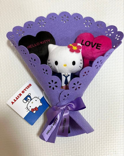 # Hello Kitty Plush Bouquet Purple0