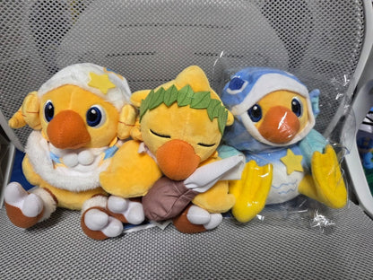 # FINAL FANTASY Zodiac Chocobo Plush Set Aries Aquarius Pisces0
