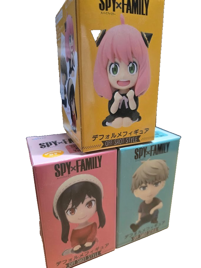 # Spy Family Deformed Figures Off-Shot Style Figures Anya Yor Lloyd Set of 32