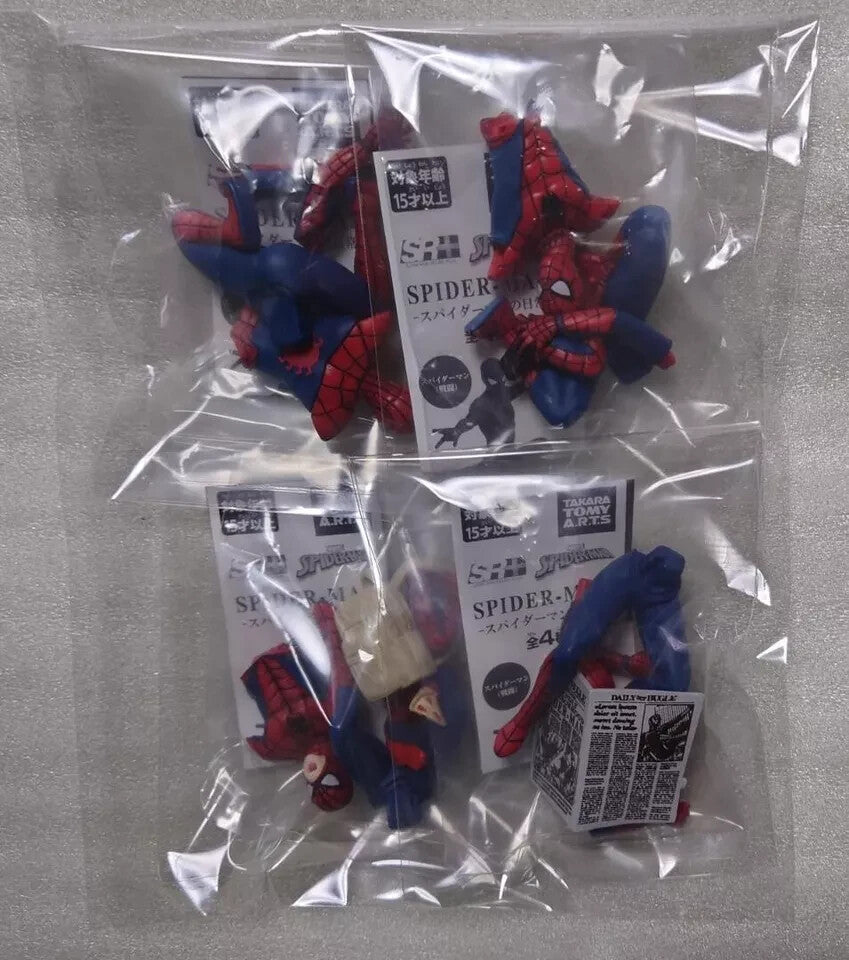 Capsule Toy Gashapon Complete set Spiderman's daily life1