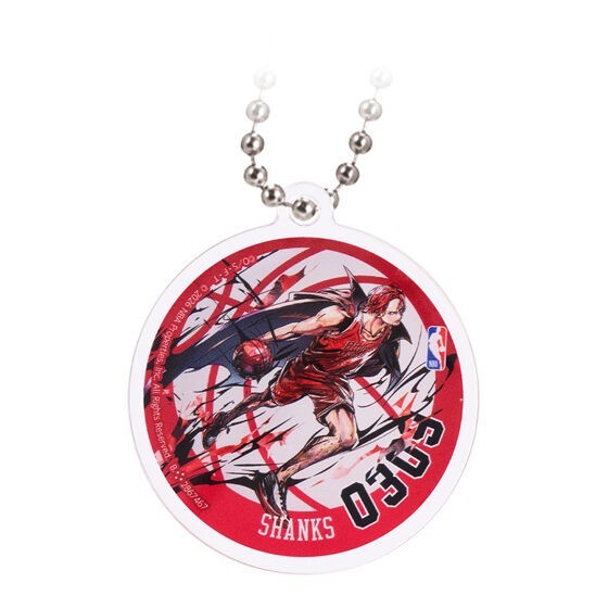# Capsule Toy ONE PIECE x NBA Capsule Acrylic Charm Shanks0