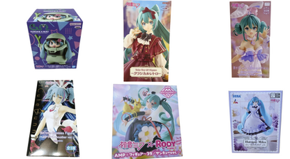 Hatsune Miku Figure Set Zaku Classical Lavender Steeet Rody Made New0
