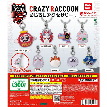 # Capsule toy CRAZY RACCOON mejirushi accessory Ras1
