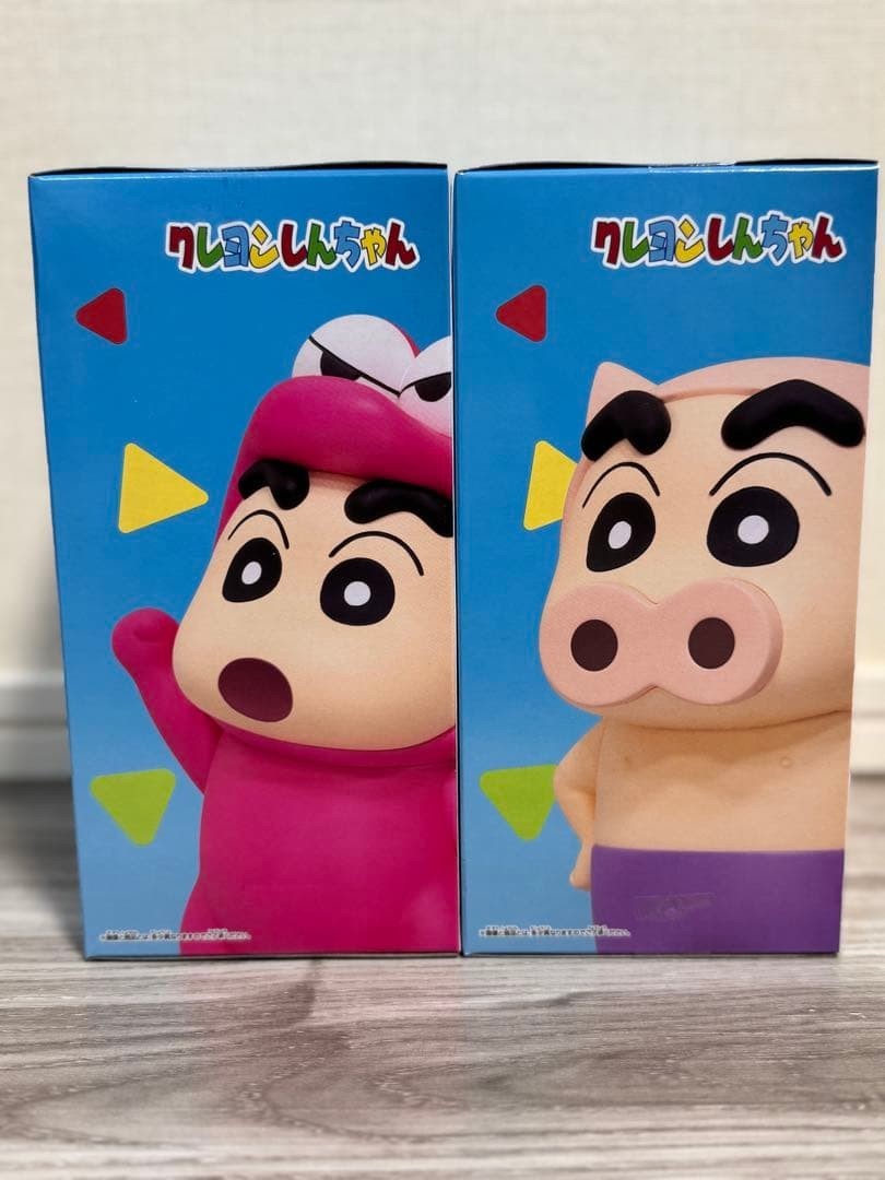 Crayon Shin-chan Cosplay Shin-chan Figure ~ Buri Buri Zaemon and Waniyama-san1