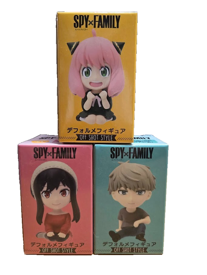 # Spy Family Deformed Figures Off-Shot Style Figures Anya Yor Lloyd Set of 30