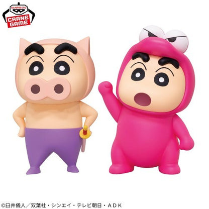 Crayon Shin-chan Cosplay Shin-chan Figure ~ Buri Buri Zaemon and Waniyama-san4