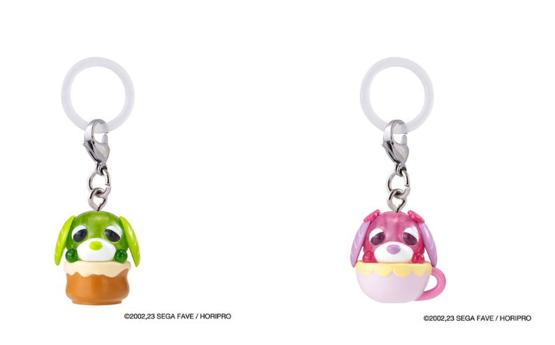 # Capsule toy Tea Dog Mejirushi accessory set of 20