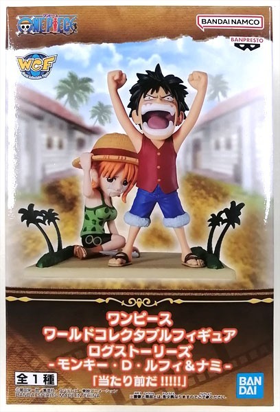 One Piece World Collectable Figures Luffy & Nami1