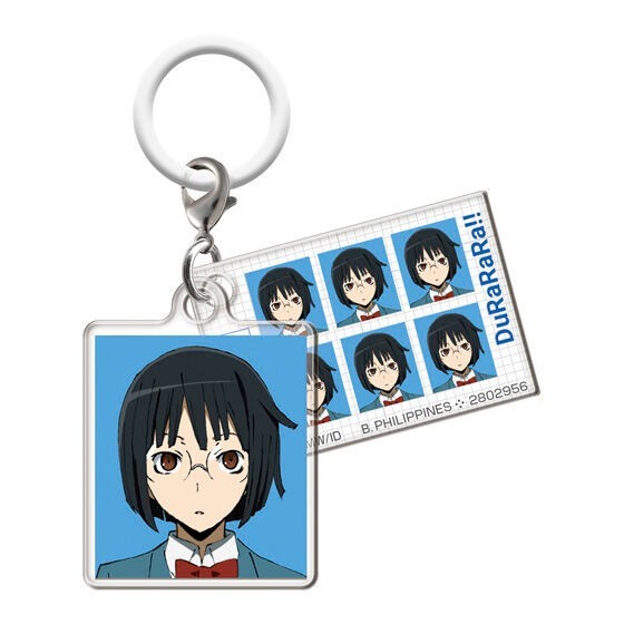 #Capsule Toy Durarara!!x2 Furatto Mejirushi Accessory Anri Sonohara0