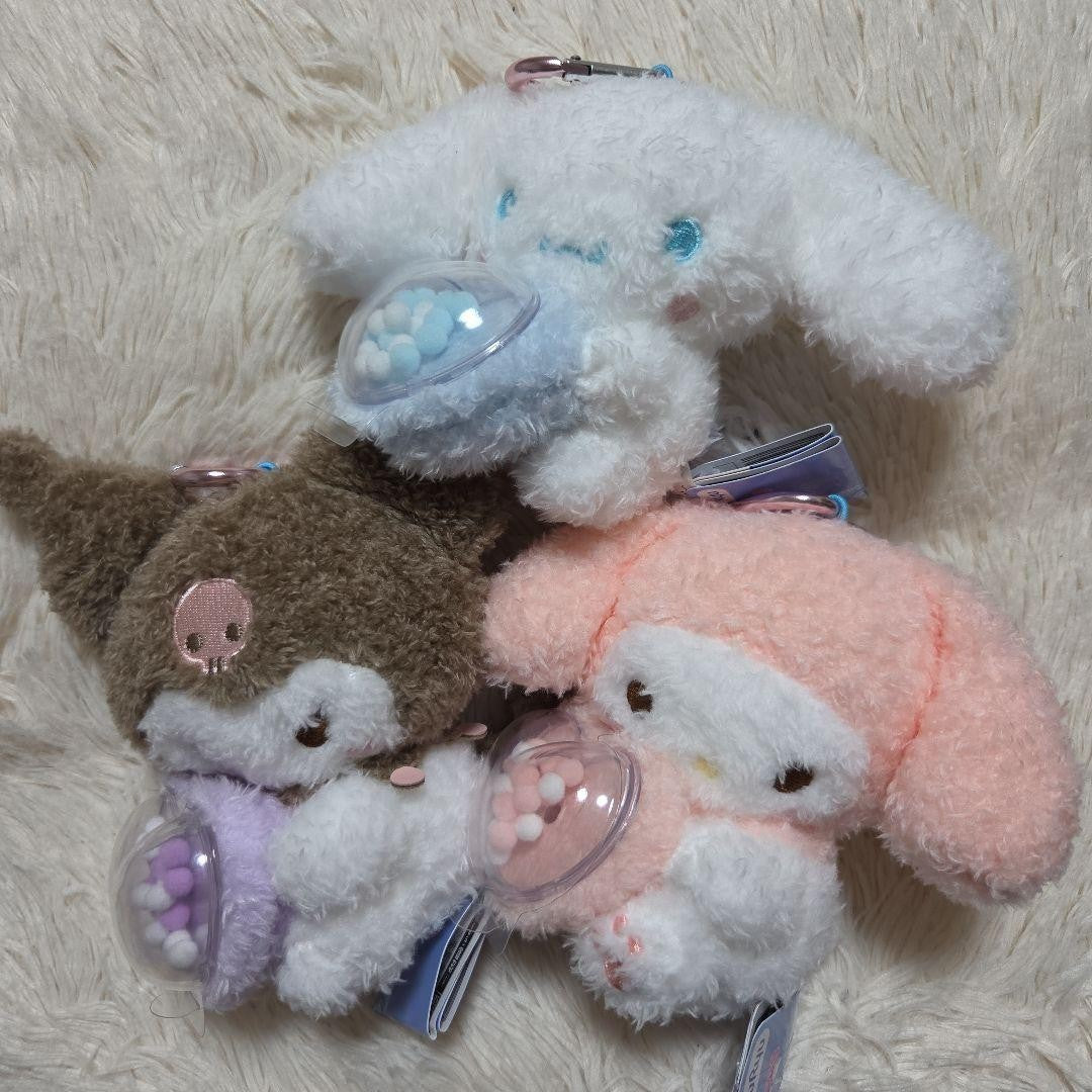 Sanrio Characters Clearpophy Plush Toy Complete Set0