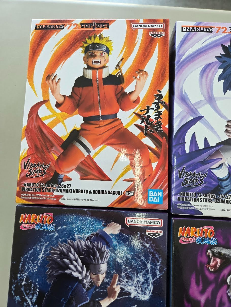 # NARUTO VIBRATION STARS Figure Set Sasuke Orochimaru Tobirama Senju 1